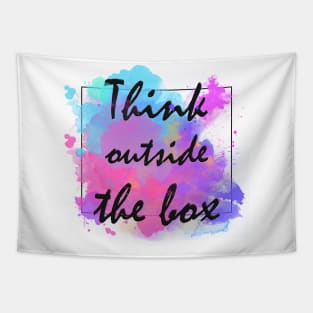 Think outside the box Tapestry