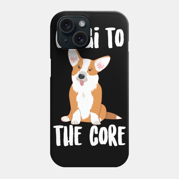 Corgi To The Core Phone Case by Eugenex