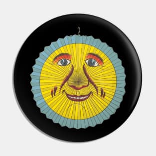 Gleeful Full Moon Changing Seasons Transformation Pin