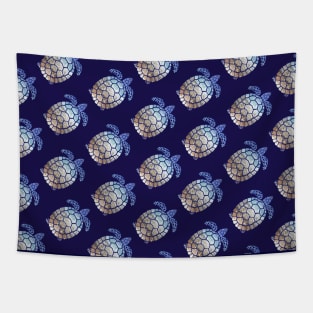 Sea Turtle Pattern Tapestry