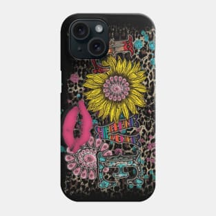 Love sunflower Phone Case