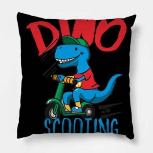 Funny E-Scooter, Dino Driving Scooter Pillow