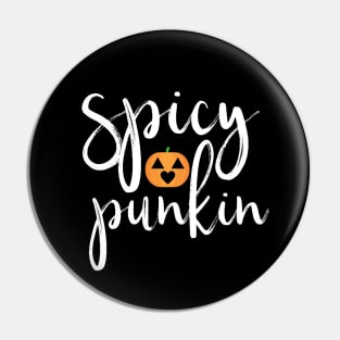 Spicy Pumpkin Sexy Halloween Pin