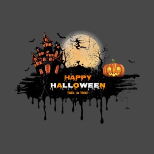 Halloween Haunted Mansion T-Shirt