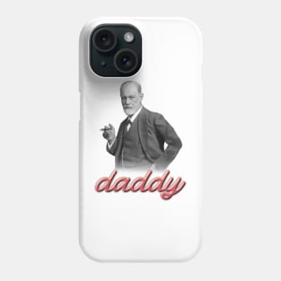 Sigmund Freud daddy psyhology design Phone Case