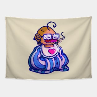 Man Baby Tapestry