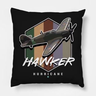 Hawker Hurricane  Royal  Airforce Pilot Gift Battle of Britain Pillow