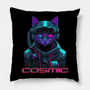 Cosmic Cat Pillow