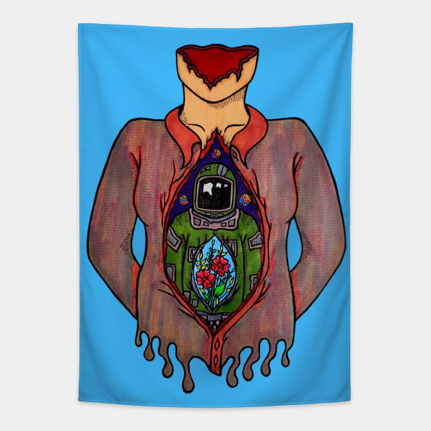 Russian Doll Tapestry by Art by Rory 