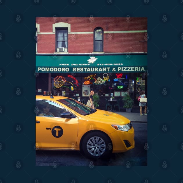 Spring Street Yellow Cab Restaurant Pizzeria Manhattan NYC by eleonoraingrid