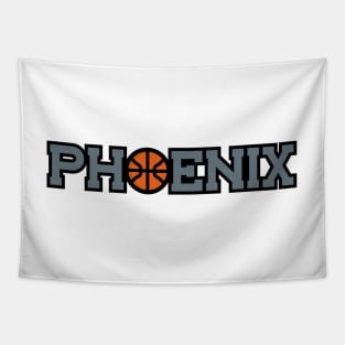 Phoenix basketball city Tapestry