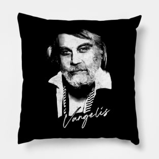 Vangelis / Retro Synth Fan Design Pillow