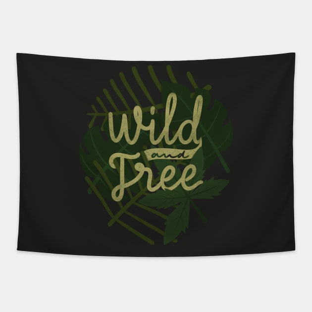 Wild and free tapestry best sale