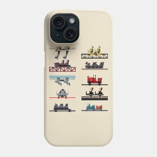 Alton Towers Coaster Car Design Phone Case