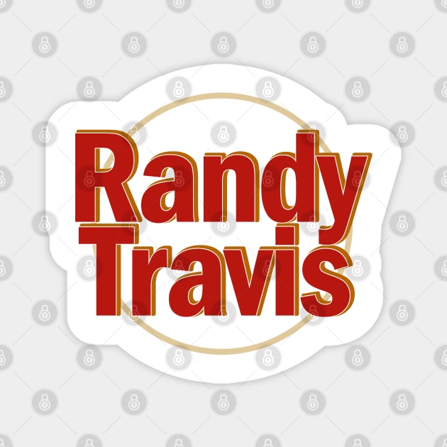 NYINDIRPROJEK - Randy Travis Magnet by NYINDIRPROJEK