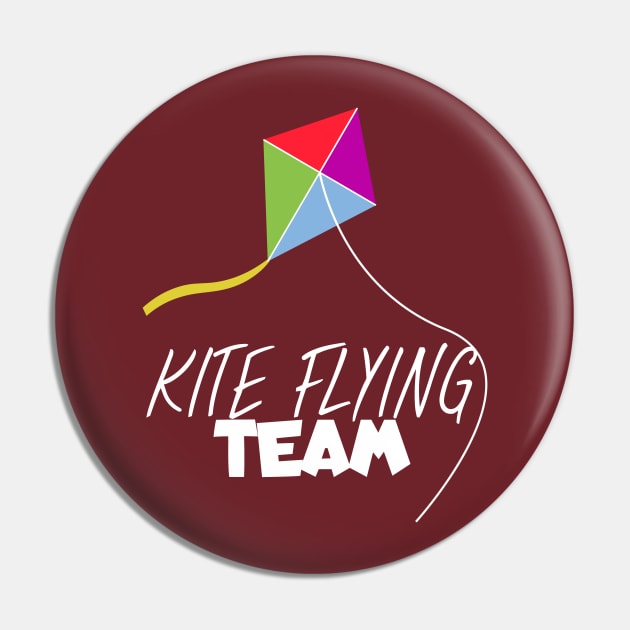 Kite flying team Pin by maxcode