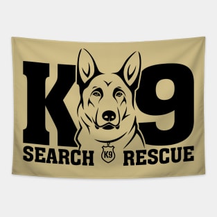 K9 Search Rescue Tapestry