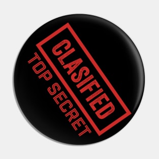 CLASIFIED Pin