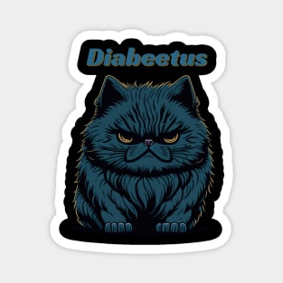 Diabeetus Cat Magnet