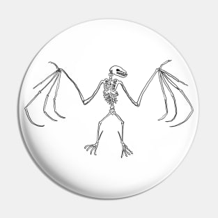 Bat Skeleton Pin