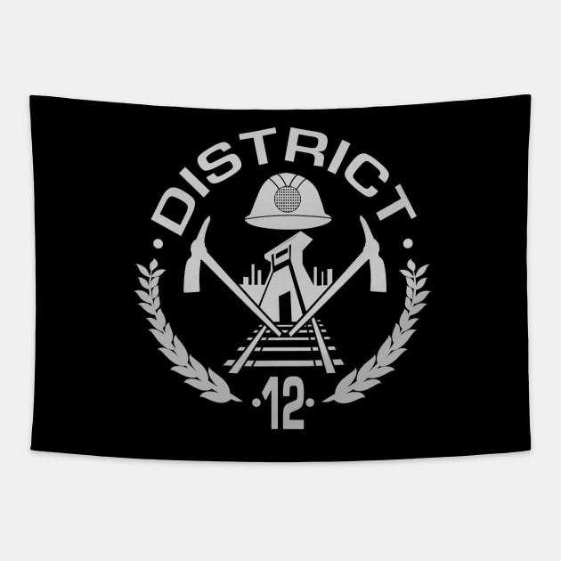 District 12 Tapestry by klance