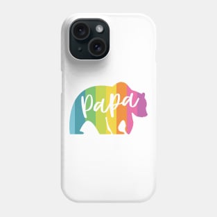 PAPA BEAR RAINBOW Phone Case