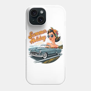 Holiday Cabrio Ride Lifestyle 1950`s 1960er`s Phone Case