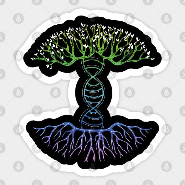 Family Tree DNA - Dna - Sticker | TeePublic AU
