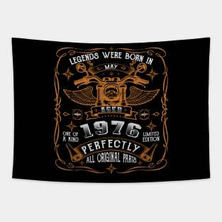 Legends Born In May 1976 45th Birthday Gift Tapestry