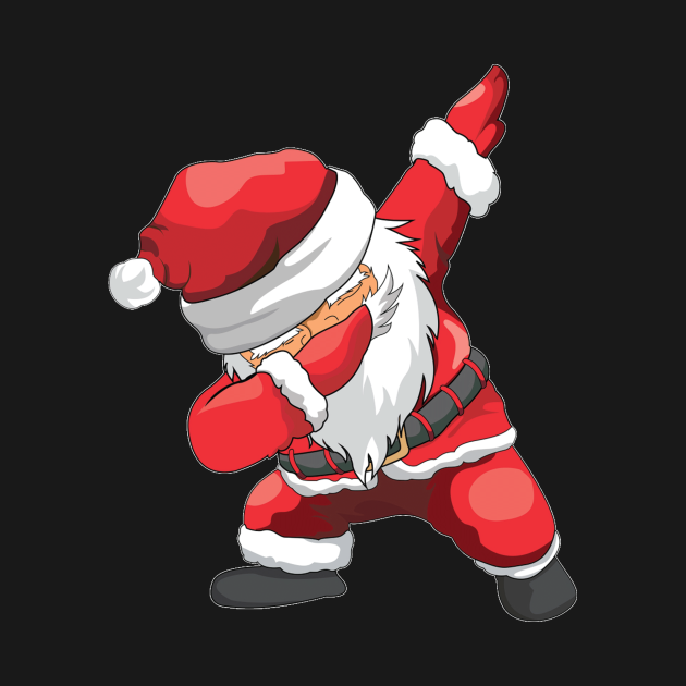 Dabbing Santa Claus Christmas Dab Xmas Ts Dabbing Santa Long Sleeve T Shirt Teepublic 
