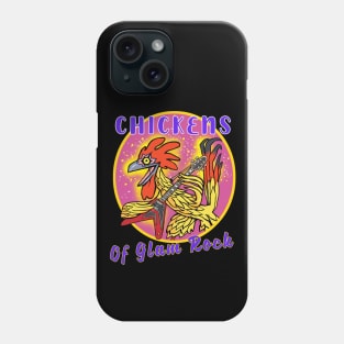 Chickens of glam rock Phone Case