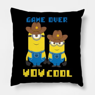 Game Over - Los Minions Pillow