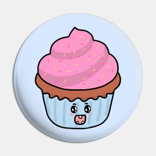 Cute Adorable Kawaii Cupcake Muffin Food Dessert Pin