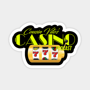 Cousin Vito's Casino Slots Logo shirt Magnet