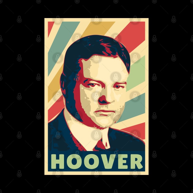 Herbert Hoover Vintage Colors by Nerd_art