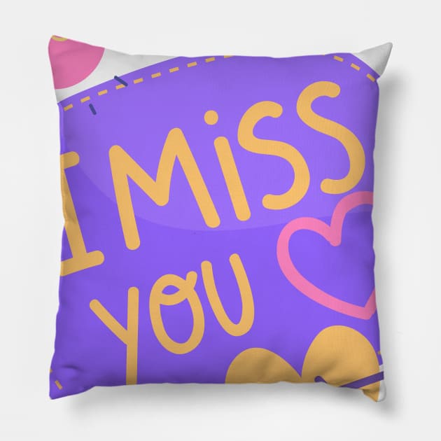 I miss you Pillow by hsf