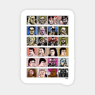 Super Star Wrestling Magnet