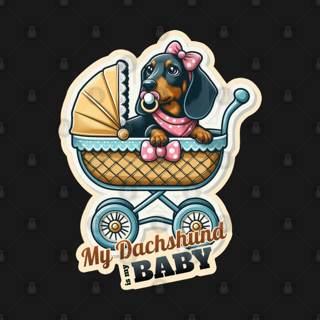 Baby dachshund by k9-tee