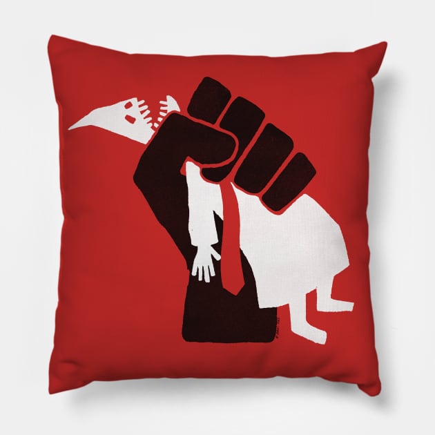 Resist! Pillow by victorcalahan