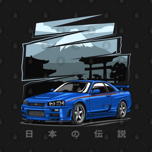 GT-R Special Tuning Edition (Bayside Blue) by Jiooji Project