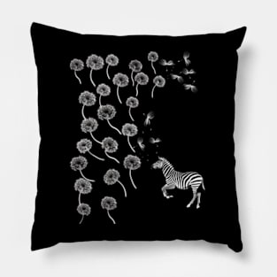 Zebra Habitat Restoration Pillow