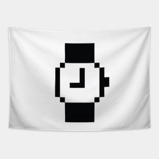 Old Classic Mac Loading Wristwatch Pointer Icon Tapestry