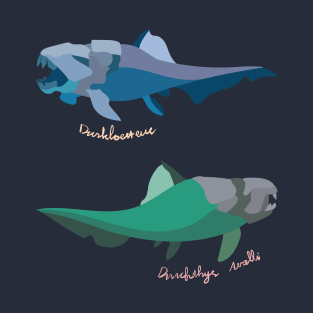 Minimalist Dunkleosteus T-Shirt