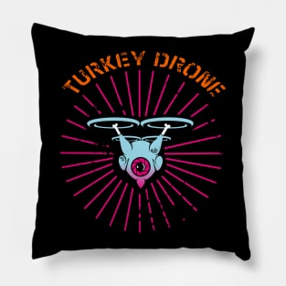 drone retro Pillow