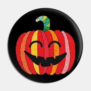 Halloween Pumpkin Pattern Pin