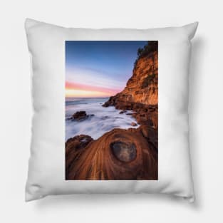 Rock Pool Sunrise Pillow