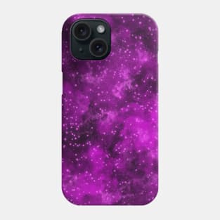 Purple Abstract Galaxy Phone Case