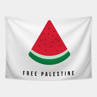 Free Palestine Watermelon Tapestry