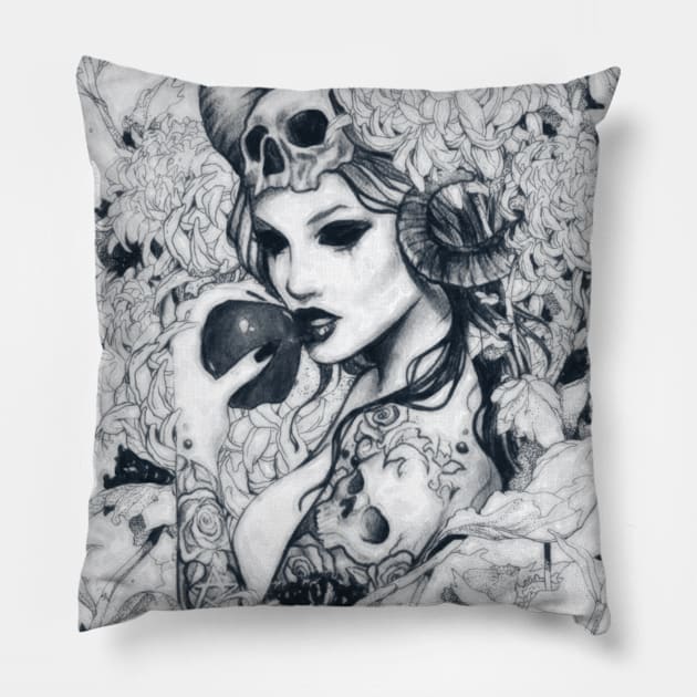 Devil Queen Pillow by bobyberto