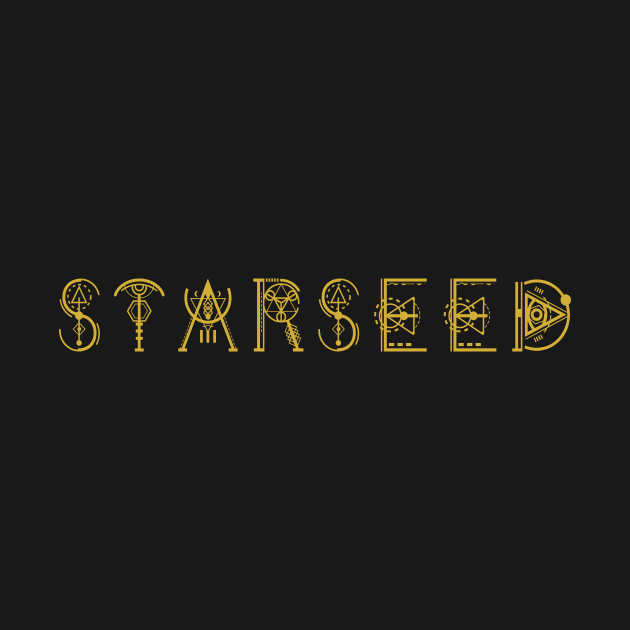 Starseed In Scared Geometry Ancient Script by BamBam